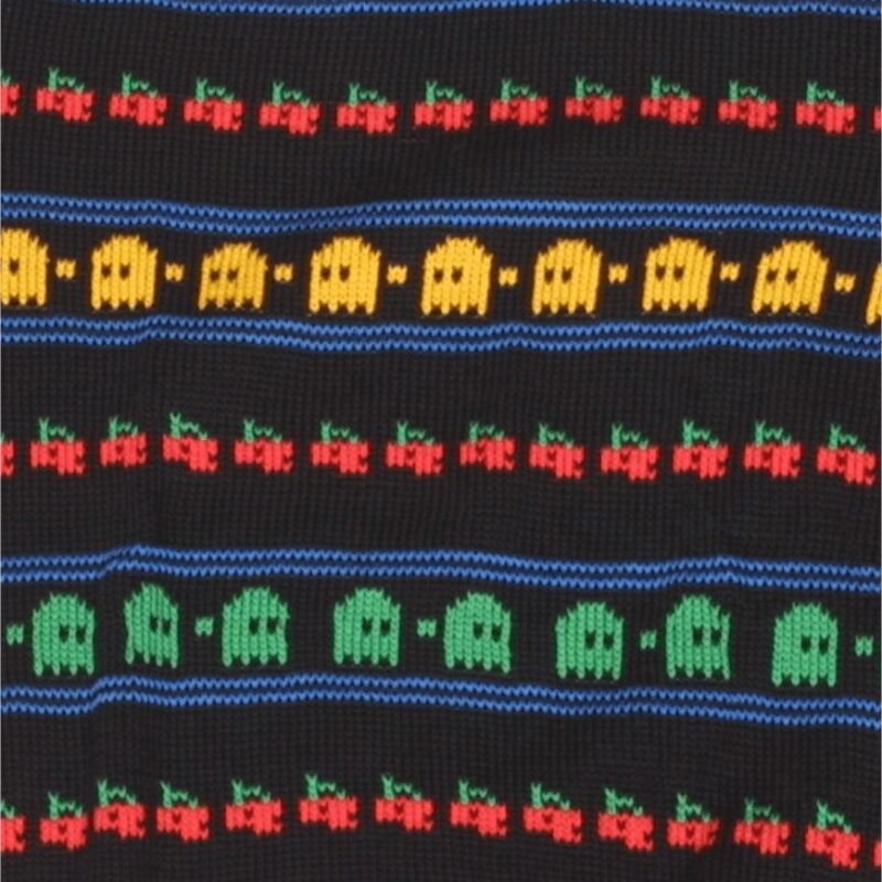 Rainbow Knitwear Wool Scarf Ghosts