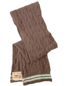 Shepland Cricket Scarf Brown